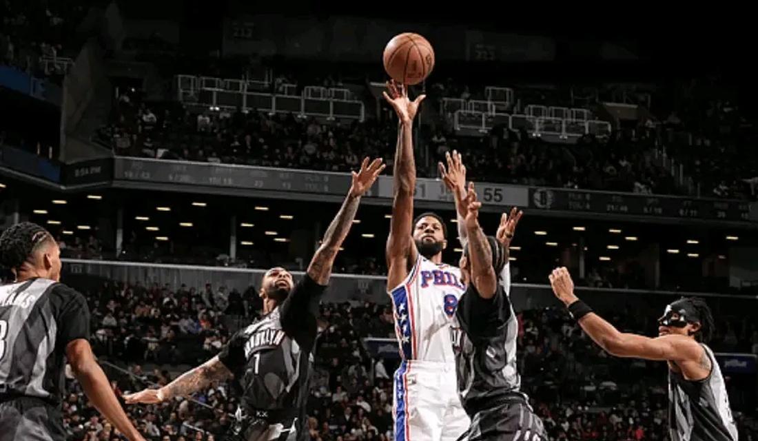 76人险胜篮网B队,保罗打破历史纪录 76人险胜篮网B队,保罗打破历史纪录