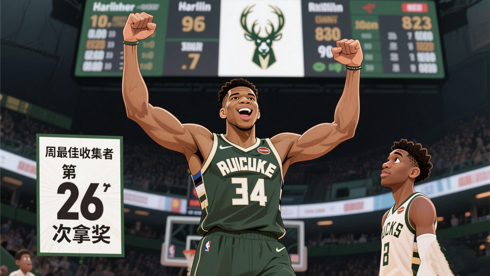 关于爵士翻盘猛龙，字母哥状态火热的信息